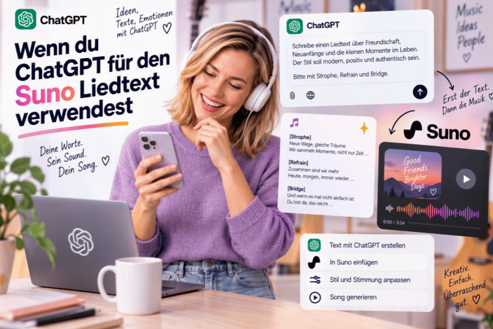 Mit Suno ein eigenes Lied erstellen