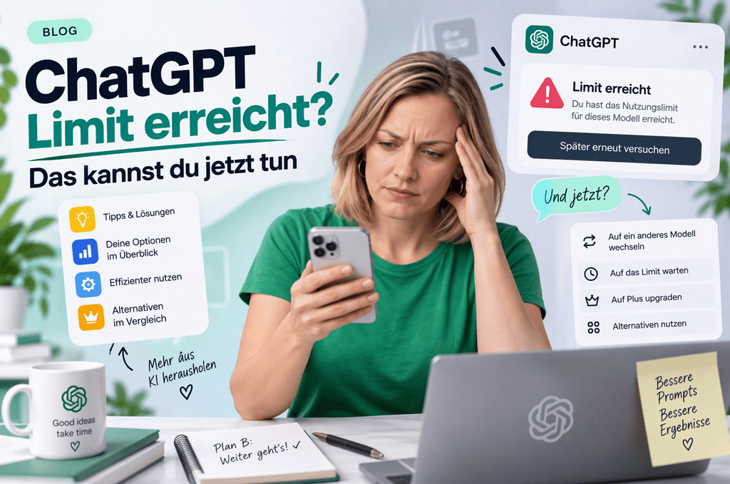 ChatGPT Limit erreicht? Das kannst du jetzt tun